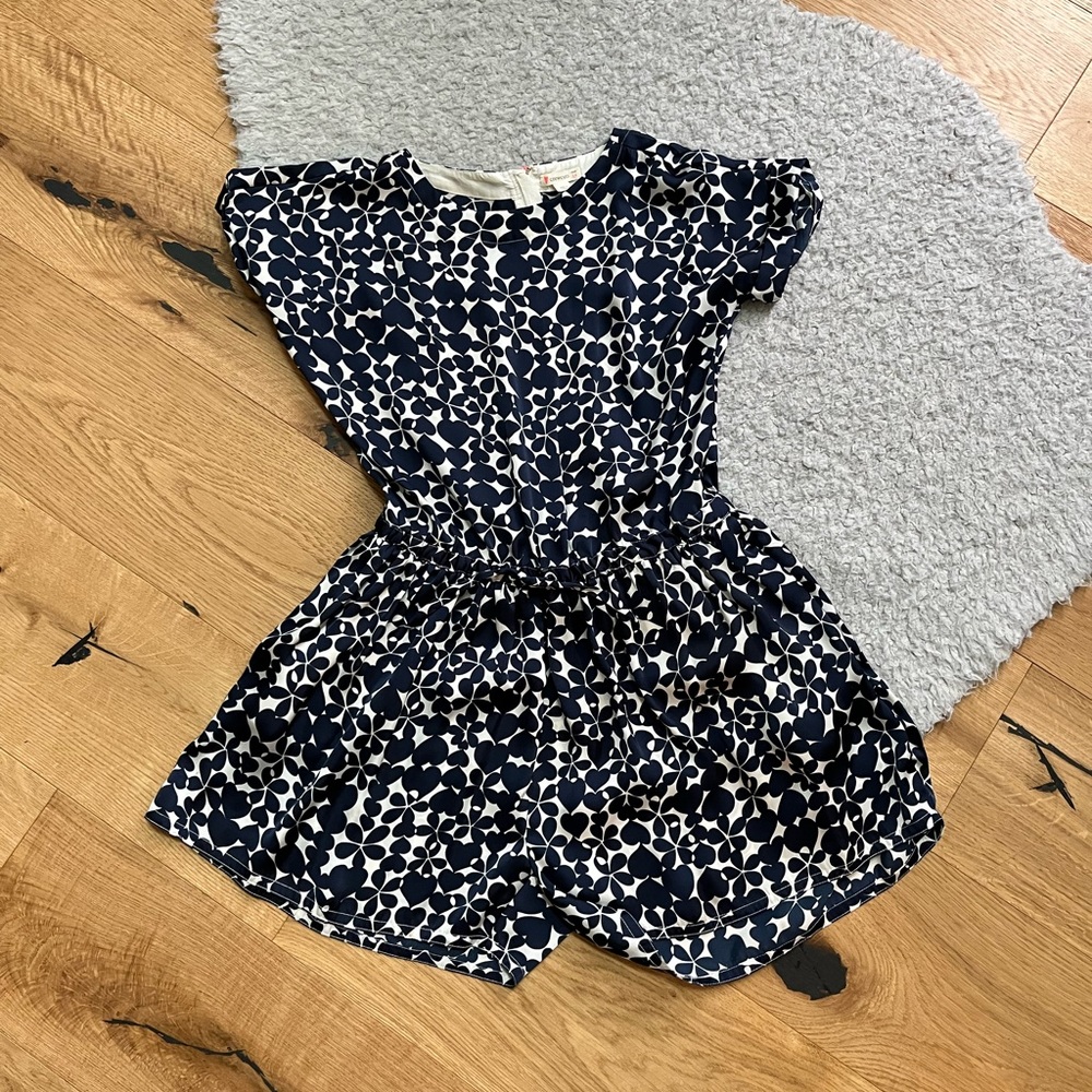 Crewcuts Factory Drapey Hearts Romper